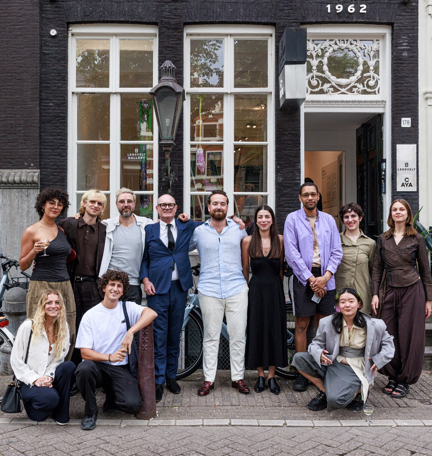 Beams of Light opening, Lensvelt Gallery Amsterdam